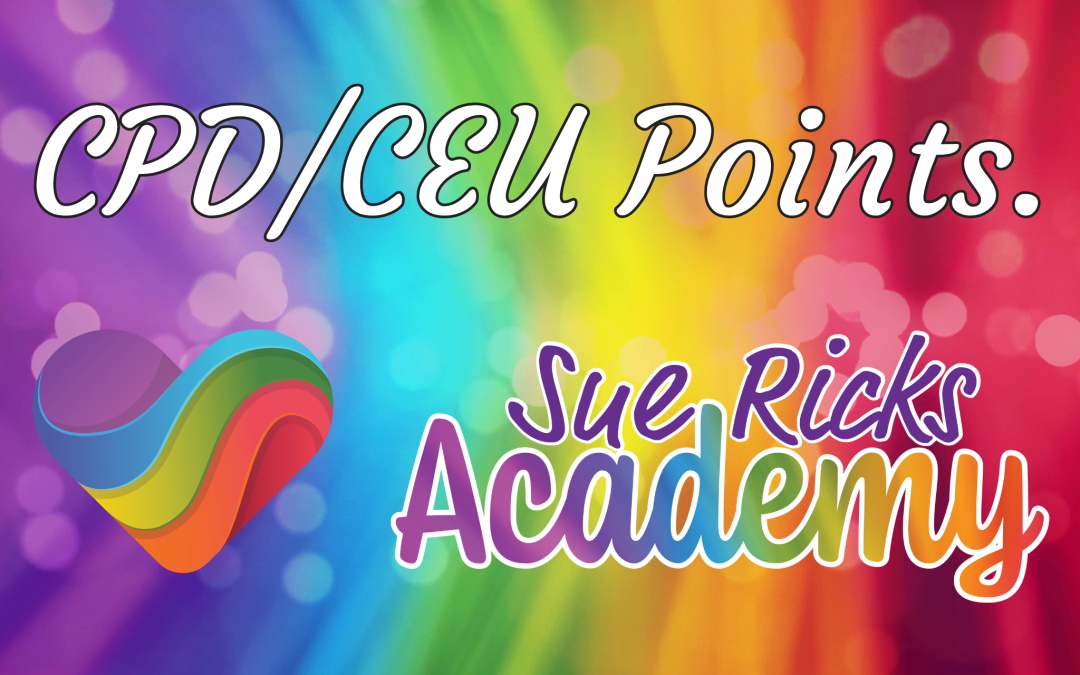 Did you know that you can track your CPD/CEU points on the Sue Ricks Academy?